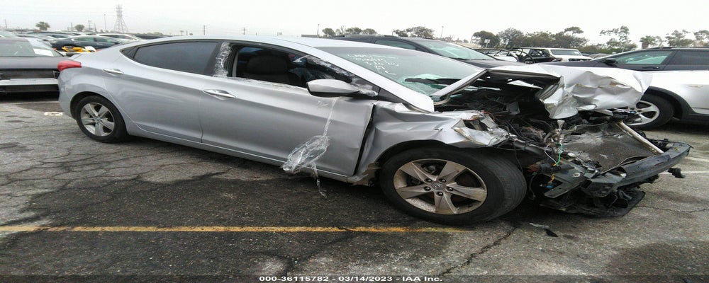 5NPDH4AEXCH071273 2012 HYUNDAI ELANTRA photo no. 3