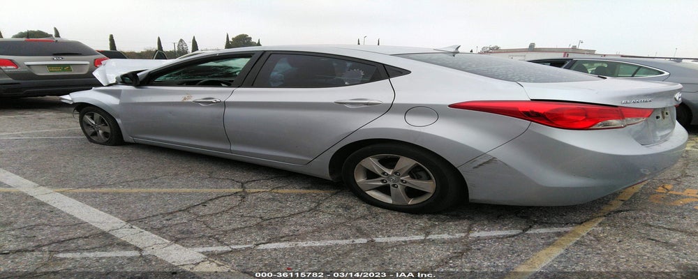 5NPDH4AEXCH071273 2012 HYUNDAI ELANTRA photo no. 3