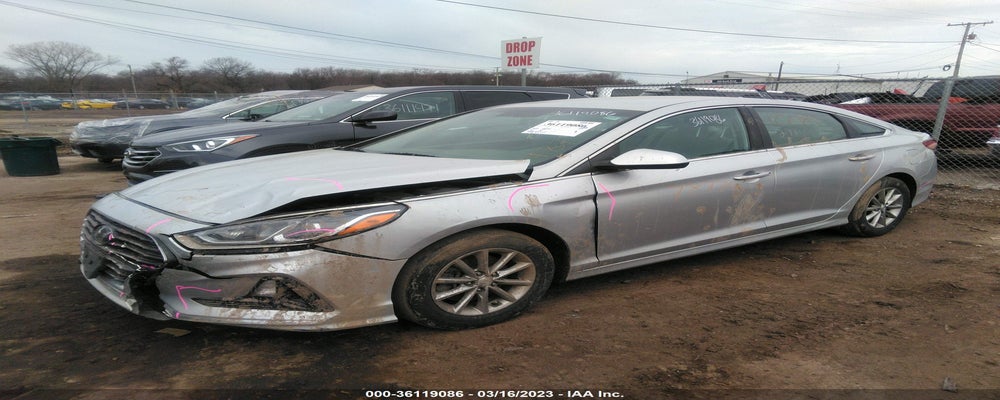 5NPE24AF0KH787791 2019 HYUNDAI SONATA photo no. 2