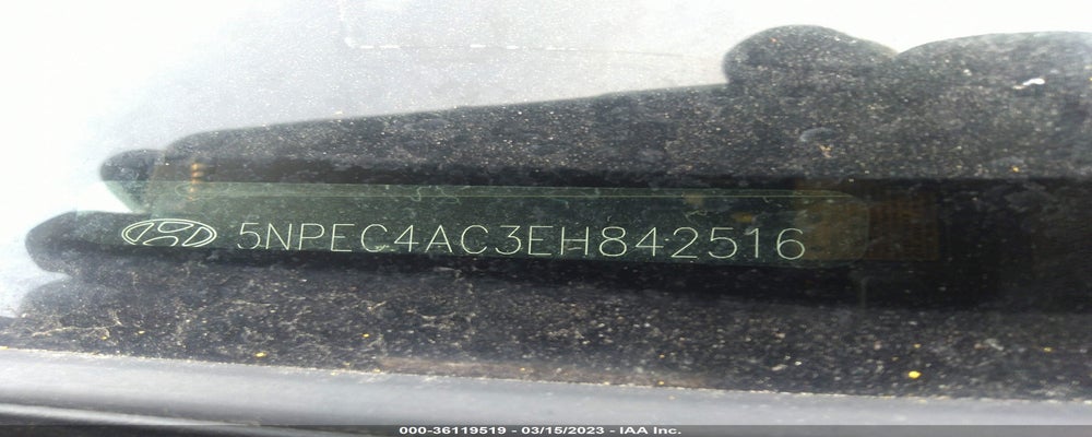 5NPEC4AC3EH842516 2014 HYUNDAI SONATA photo no. 9