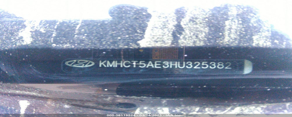 KMHCT5AE3HU325382 2017 HYUNDAI ACCENT photo no. 9