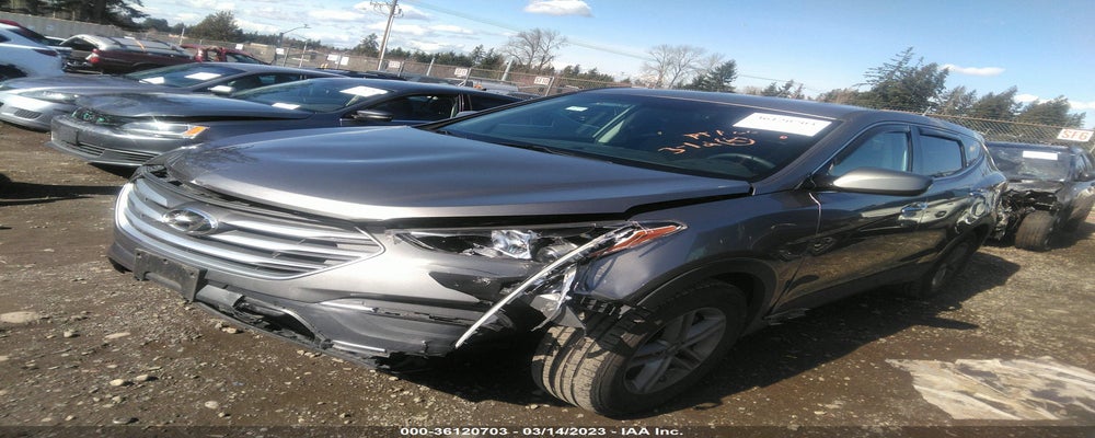 5XYZT3LBXJG569852 2018 HYUNDAI SANTA FE SPORT photo no. 2