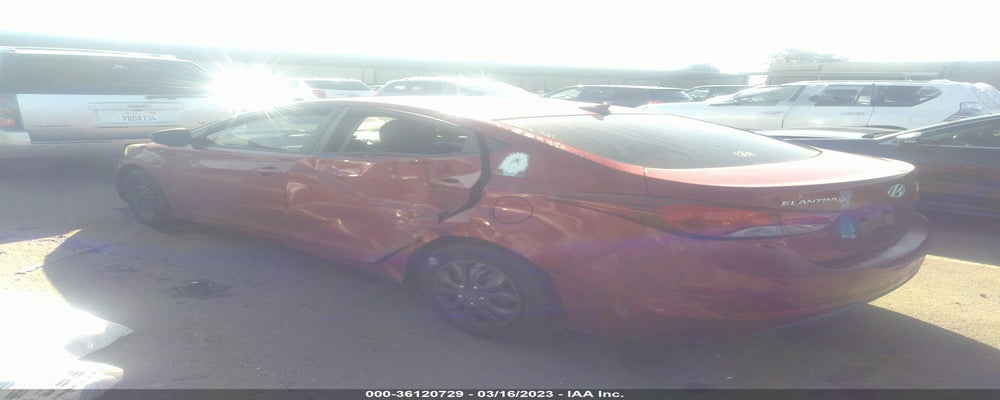 5NPDH4AE2GH765736 2016 HYUNDAI ELANTRA photo no. 3