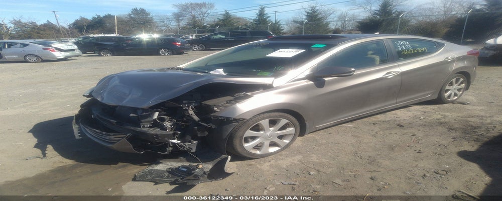 5NPDH4AE4DH177039 2013 HYUNDAI ELANTRA photo no. 2
