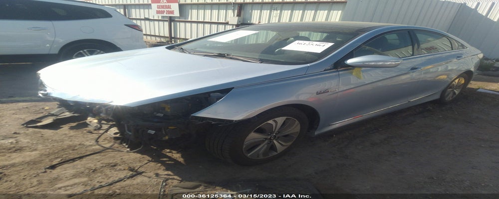 KMHEC4A45FA122972 2015 HYUNDAI SONATA HYBRID photo no. 2