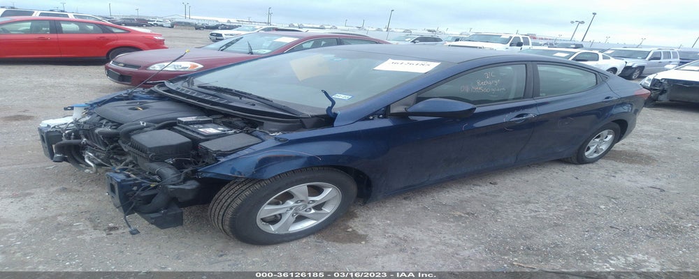 5NPDH4AE0FH652463 2015 HYUNDAI ELANTRA photo no. 2