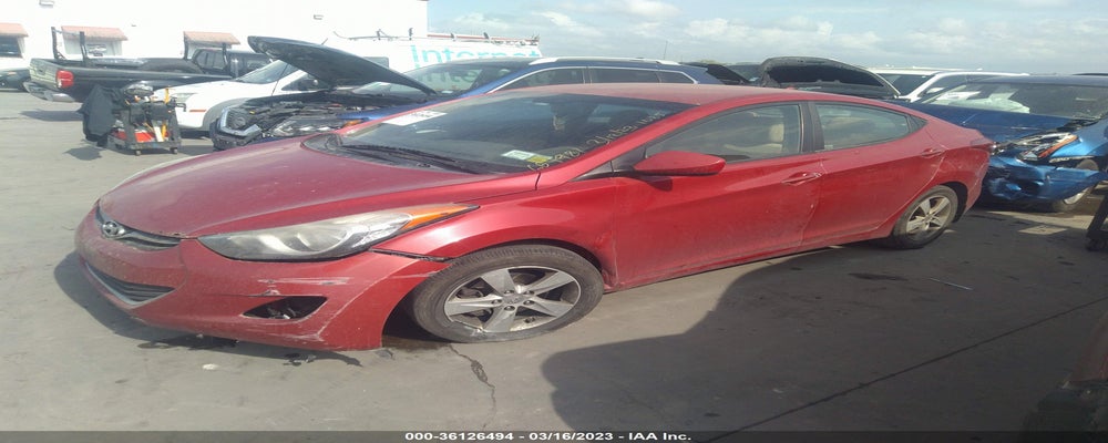 KMHDH4AE1DU951085 2013 HYUNDAI ELANTRA photo no. 2