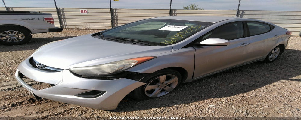 5NPDH4AE9DH306165 2013 HYUNDAI ELANTRA photo no. 2
