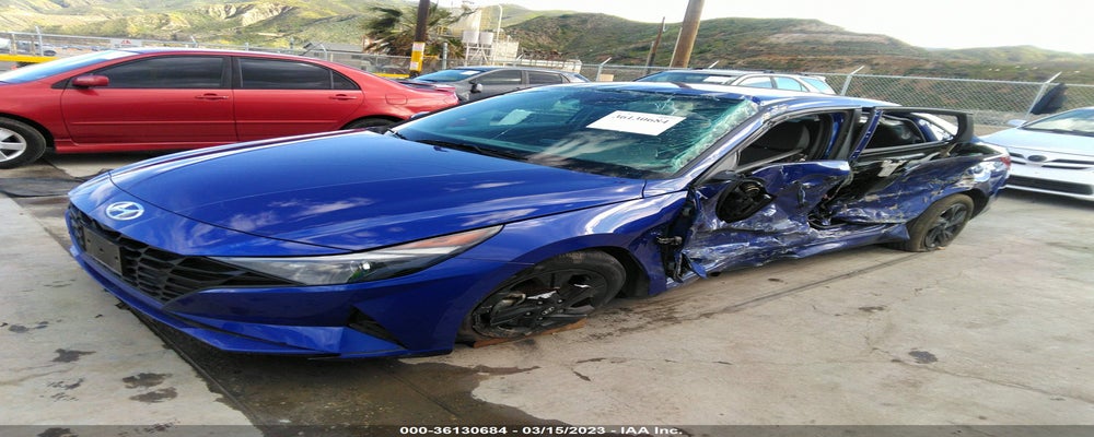 5NPLM4AG4MH044080 2021 HYUNDAI ELANTRA photo no. 2