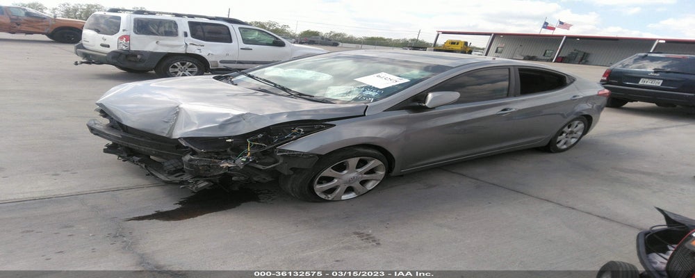 KMHDH4AE4CU394509 2012 HYUNDAI ELANTRA photo no. 2
