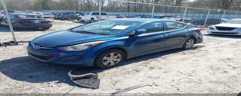 KMHDH4AE8GU567440 2016 HYUNDAI ELANTRA photo no. 2
