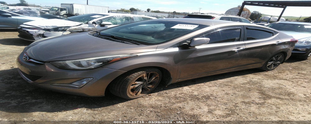 5NPDH4AE1EH467725 2014 HYUNDAI ELANTRA photo no. 2