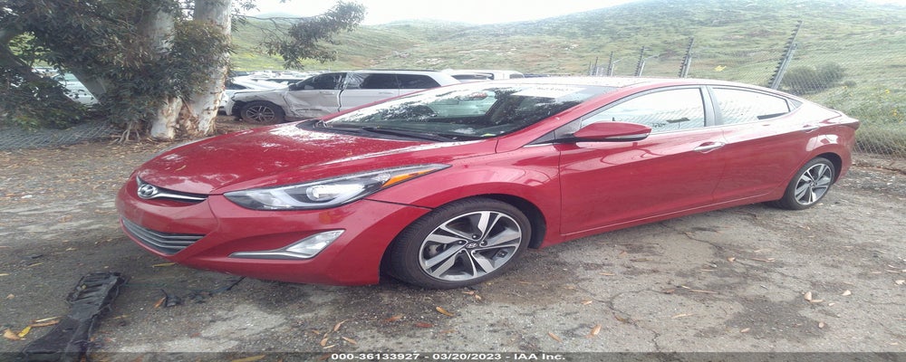KMHDH4AE2FU225643 2015 HYUNDAI ELANTRA photo no. 2