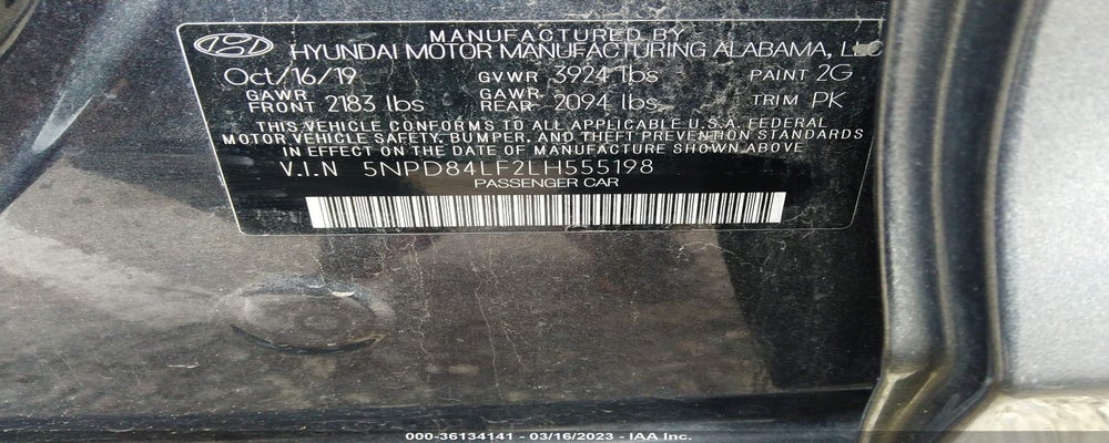 5NPD84LF2LH555198 2020 HYUNDAI ELANTRA photo no. 9
