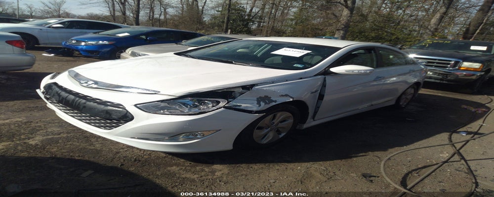 KMHEC4A45DA091302 2013 HYUNDAI SONATA HYBRID photo no. 2