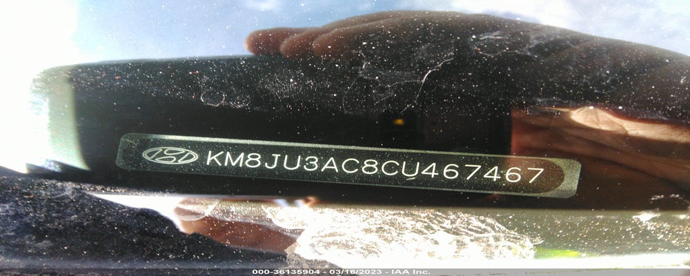 KM8JU3AC8CU467467 2012 HYUNDAI TUCSON photo no. 9