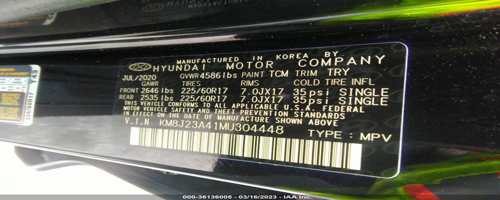 KM8J23A41MU304448 2021 HYUNDAI TUCSON photo no. 9