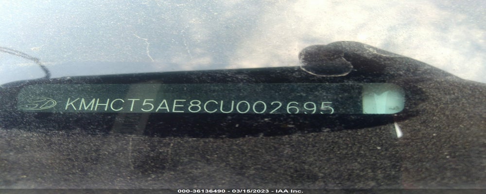KMHCT5AE8CU002695 2012 HYUNDAI ACCENT photo no. 9