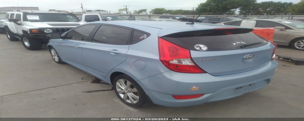 KMHCU5AE6EU187166 2014 HYUNDAI ACCENT photo no. 3