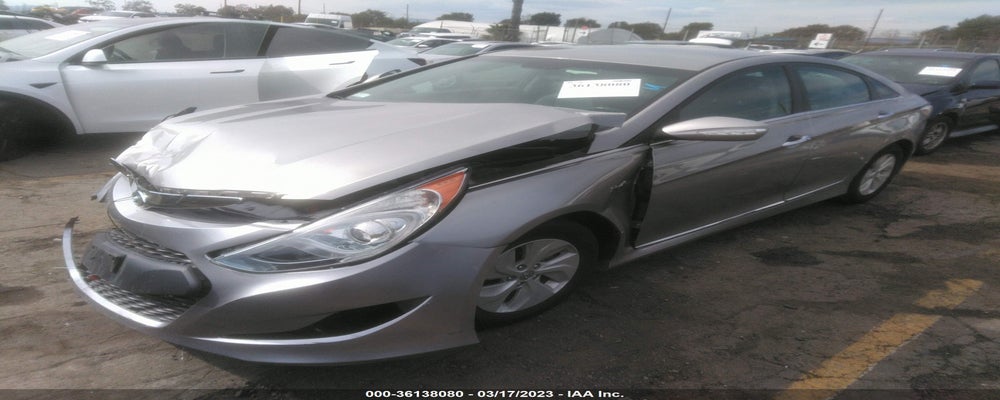 KMHEC4A40EA108573 2014 HYUNDAI SONATA HYBRID photo no. 2
