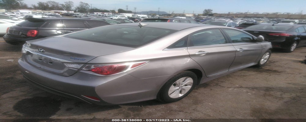 KMHEC4A40EA108573 2014 HYUNDAI SONATA HYBRID photo no. 4