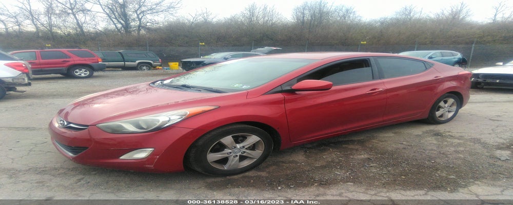 KMHDH4AE9CU195780 2012 HYUNDAI ELANTRA photo no. 2