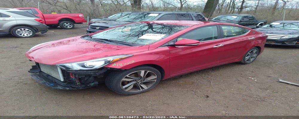 KMHDH4AE3GU598871 2016 HYUNDAI ELANTRA photo no. 2