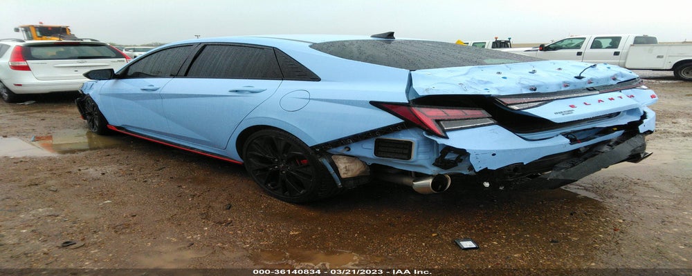 KMHLW4AKXNU002966 2022 HYUNDAI ELANTRA N photo no. 3
