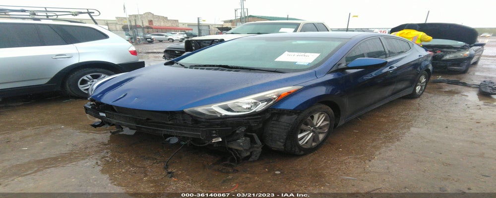 5NPDH4AE9GH658733 2016 HYUNDAI ELANTRA photo no. 2