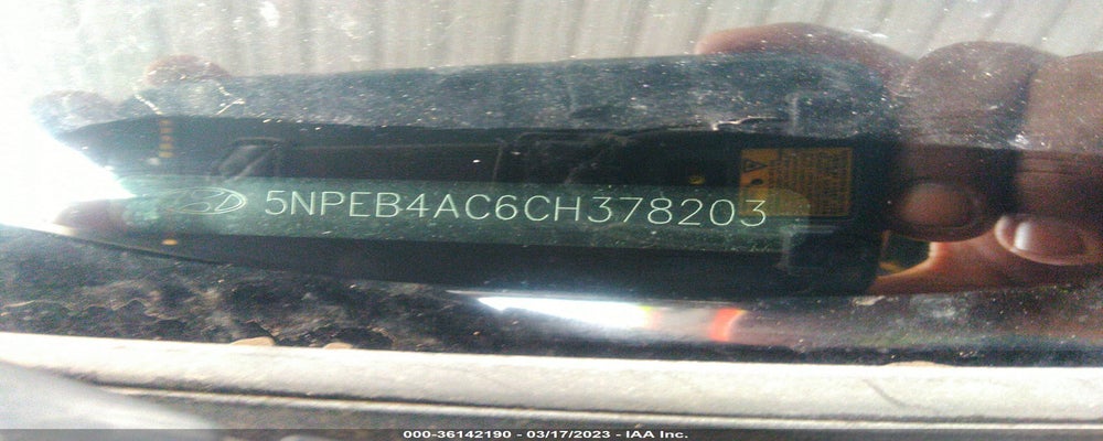 5NPEB4AC6CH378203 2012 HYUNDAI SONATA photo no. 9