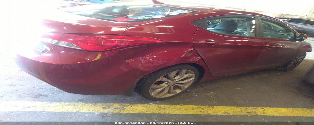 5NPDH4AE4DH296628 2013 HYUNDAI ELANTRA photo no. 4