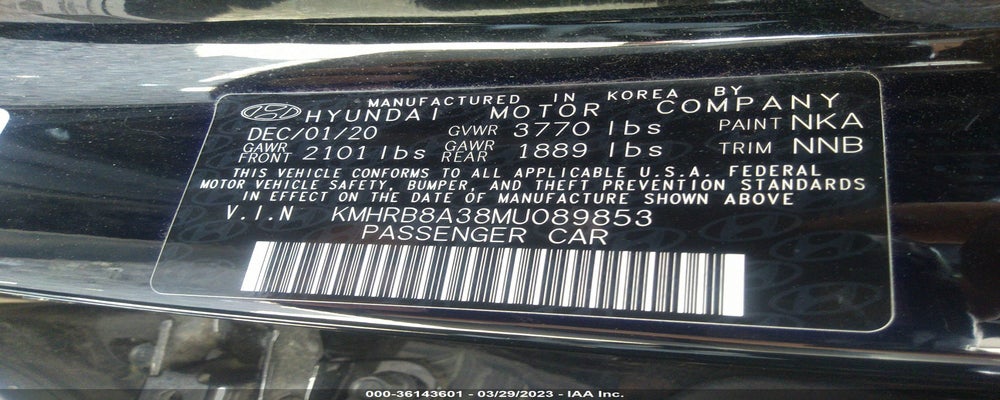 KMHRB8A38MU089853 2021 HYUNDAI VENUE photo no. 9