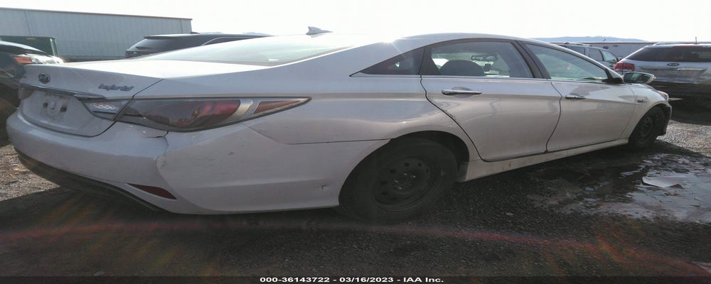 KMHEC4A45DA084219 2013 HYUNDAI SONATA HYBRID photo no. 4