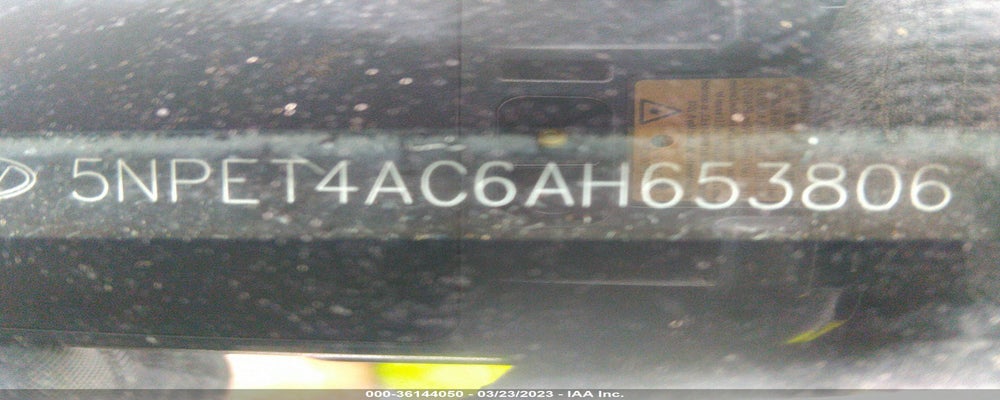 5NPET4AC6AH653806 2010 HYUNDAI SONATA photo no. 9