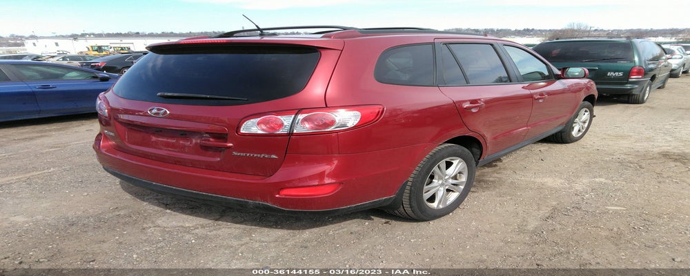 5XYZH4AG7BG062897 2011 HYUNDAI SANTA FE photo no. 4