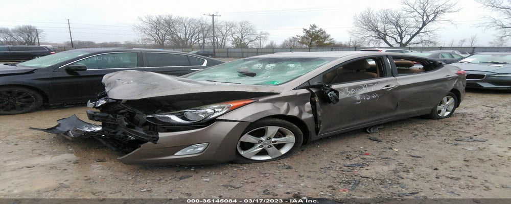 5NPDH4AE6CH151010 2012 HYUNDAI ELANTRA photo no. 2
