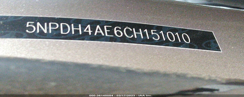5NPDH4AE6CH151010 2012 HYUNDAI ELANTRA photo no. 9