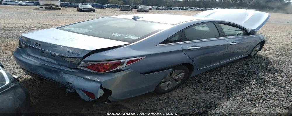 KMHEC4A44EA117745 2014 HYUNDAI SONATA HYBRID photo no. 4