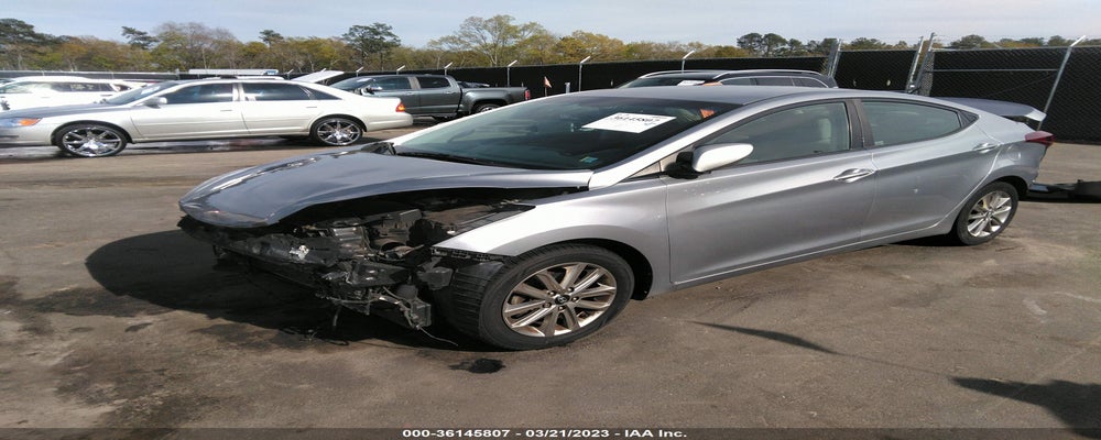 5NPDH4AE3GH746855 2016 HYUNDAI ELANTRA photo no. 2