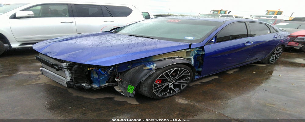 KMHLW4AK1NU001267 2022 HYUNDAI ELANTRA N photo no. 2