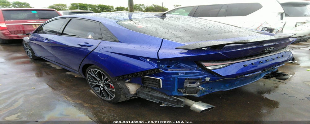 KMHLW4AK1NU001267 2022 HYUNDAI ELANTRA N photo no. 3