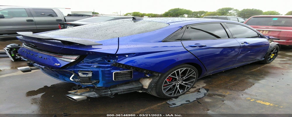KMHLW4AK1NU001267 2022 HYUNDAI ELANTRA N photo no. 4
