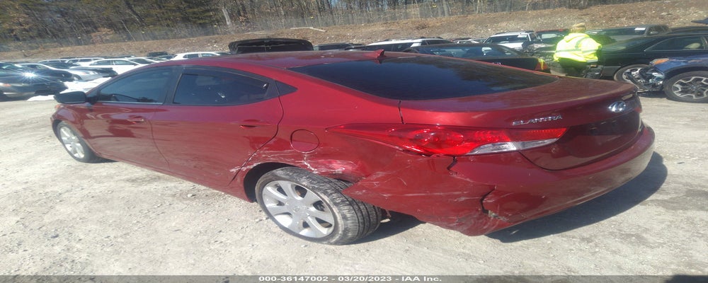 KMHDH4AE5CU313498 2012 HYUNDAI ELANTRA photo no. 3