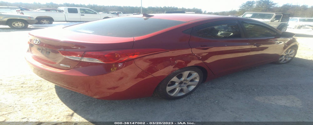 KMHDH4AE5CU313498 2012 HYUNDAI ELANTRA photo no. 4
