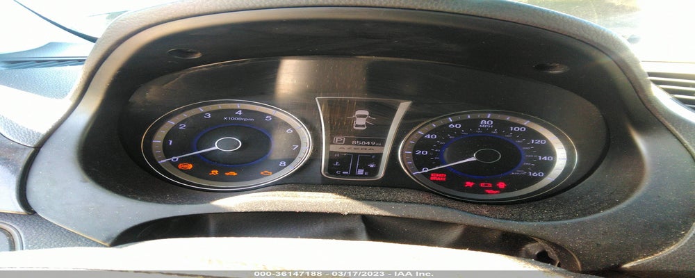 KMHFH4JG1DA254785 2013 HYUNDAI AZERA photo no. 7