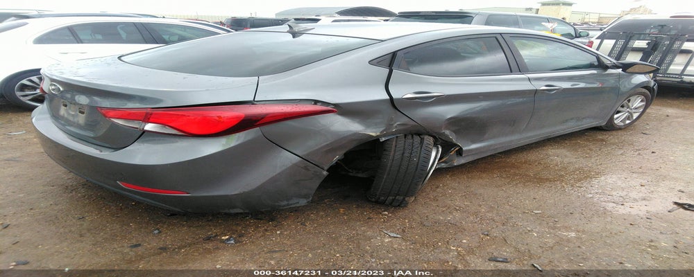 5NPDH4AE0EH464413 2014 HYUNDAI ELANTRA photo no. 4