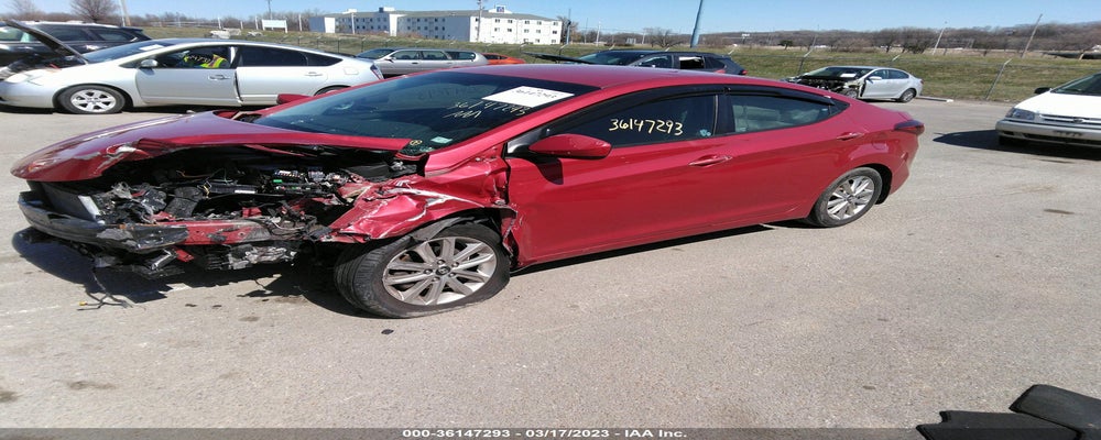 KMHDH4AE9FU358836 2015 HYUNDAI ELANTRA photo no. 2