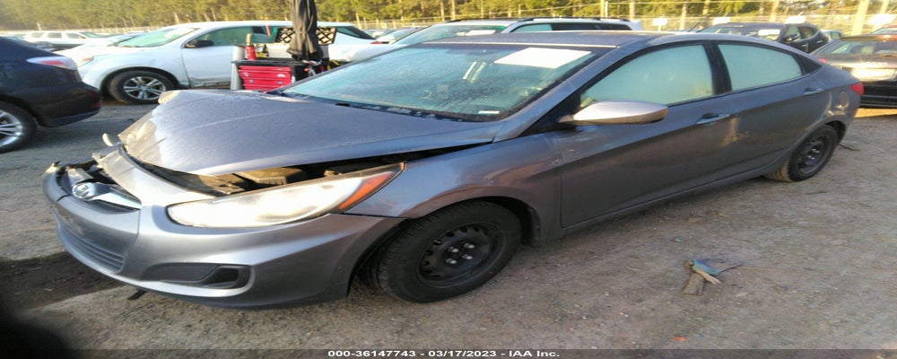 KMHCT4AE1EU686793 2014 HYUNDAI ACCENT photo no. 2