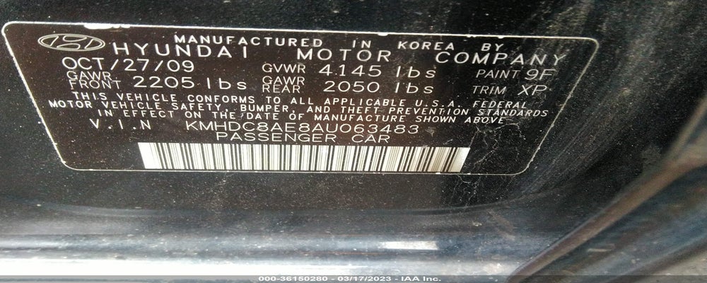 KMHDC8AE8AU063483 2010 HYUNDAI ELANTRA TOURING photo no. 9