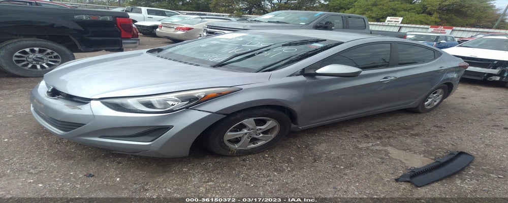 5NPDH4AE1FH617897 2015 HYUNDAI ELANTRA photo no. 2